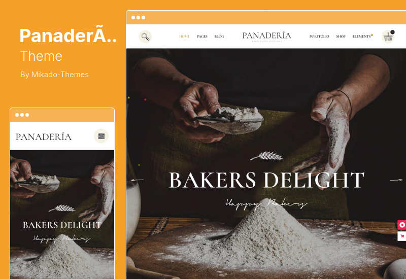 Panaderia-Theme - WordPress-Theme für Bäckerei und Konditorei