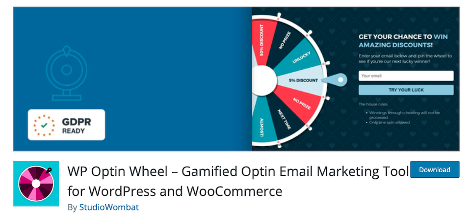 plugin di gioco per wordpress