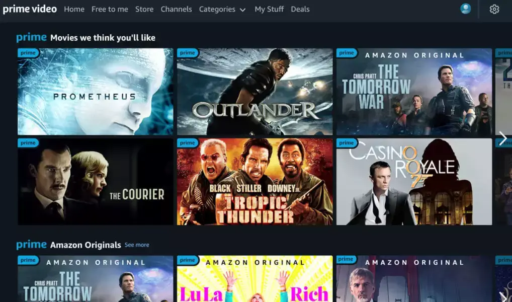 Amazon Prime Video segue o modelo de associação híbrida