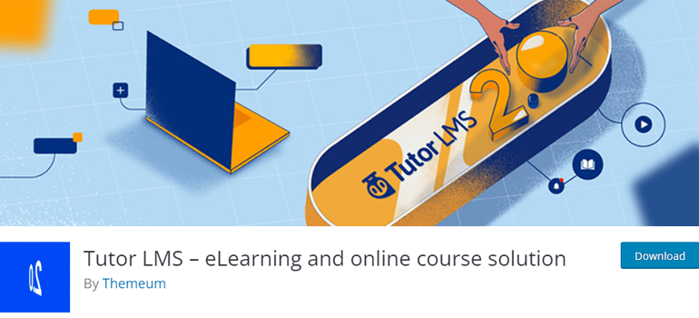 Complemento Tutor LMS WordPress