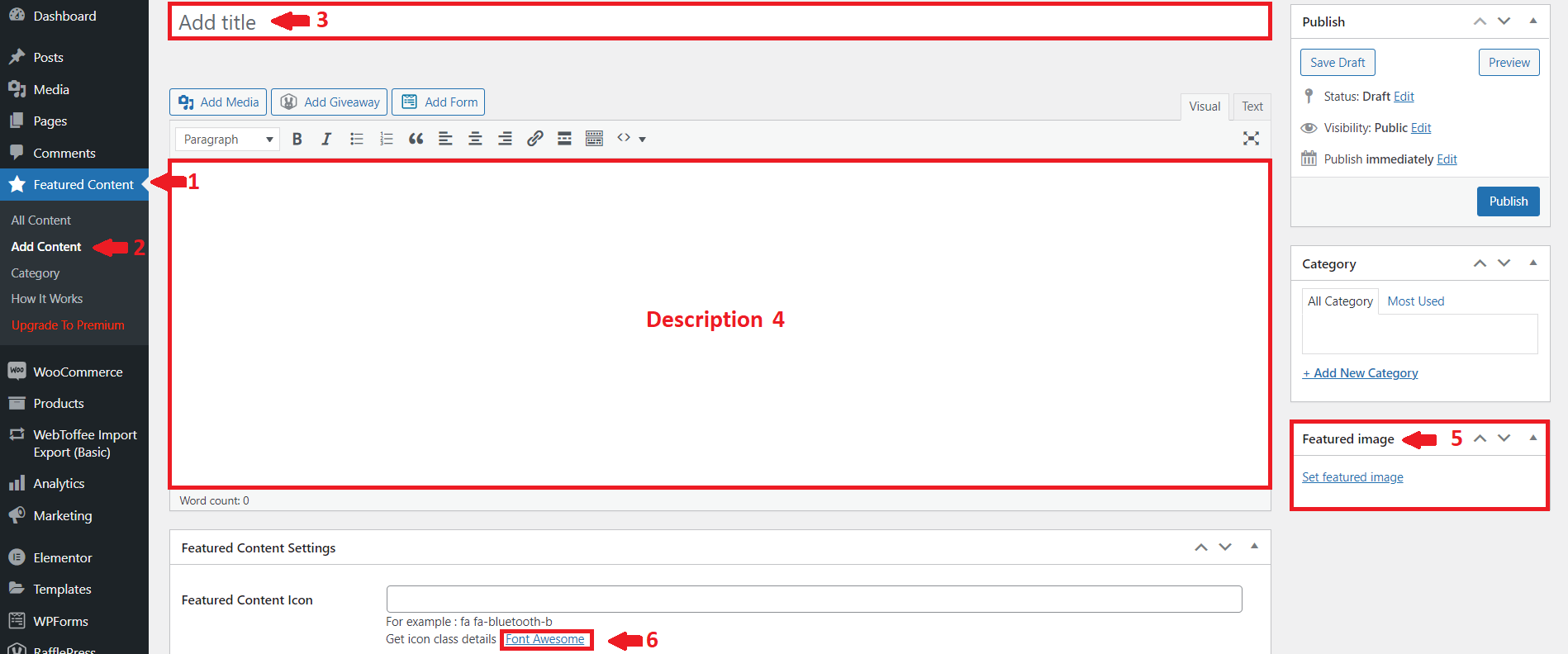 Empfohlene Inhalte hinzufügen Slider für empfohlene Inhalte zu WordPress hinzufügen