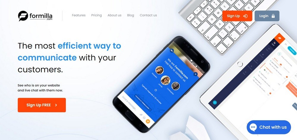 Formilla – Plugin per chat e chatbot in tempo reale