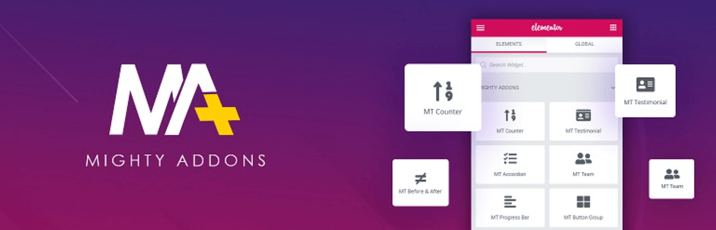 Mighty Addons pour Elementor