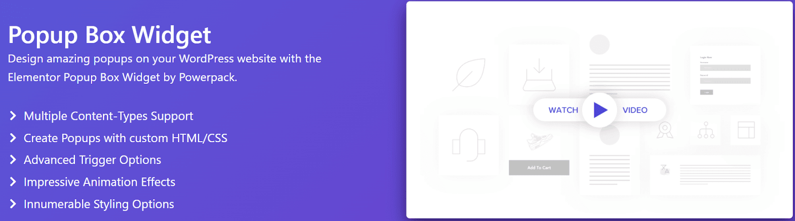 Plugin de widget de caixa pop-up (PowerPack)