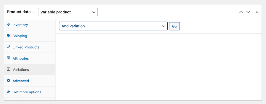 Menambahkan variasi di WooCommerce.
