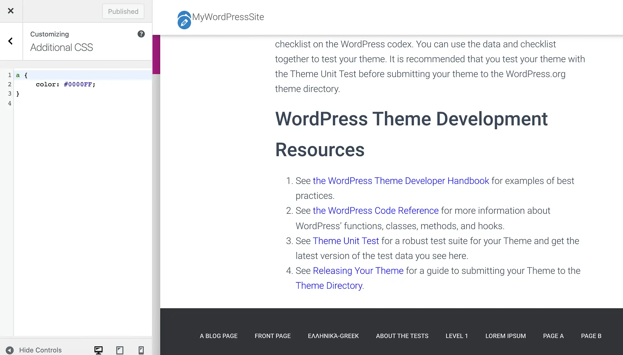 Penyesuai WordPress.