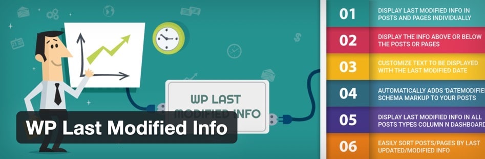 Pluginul WP Last Modified Info