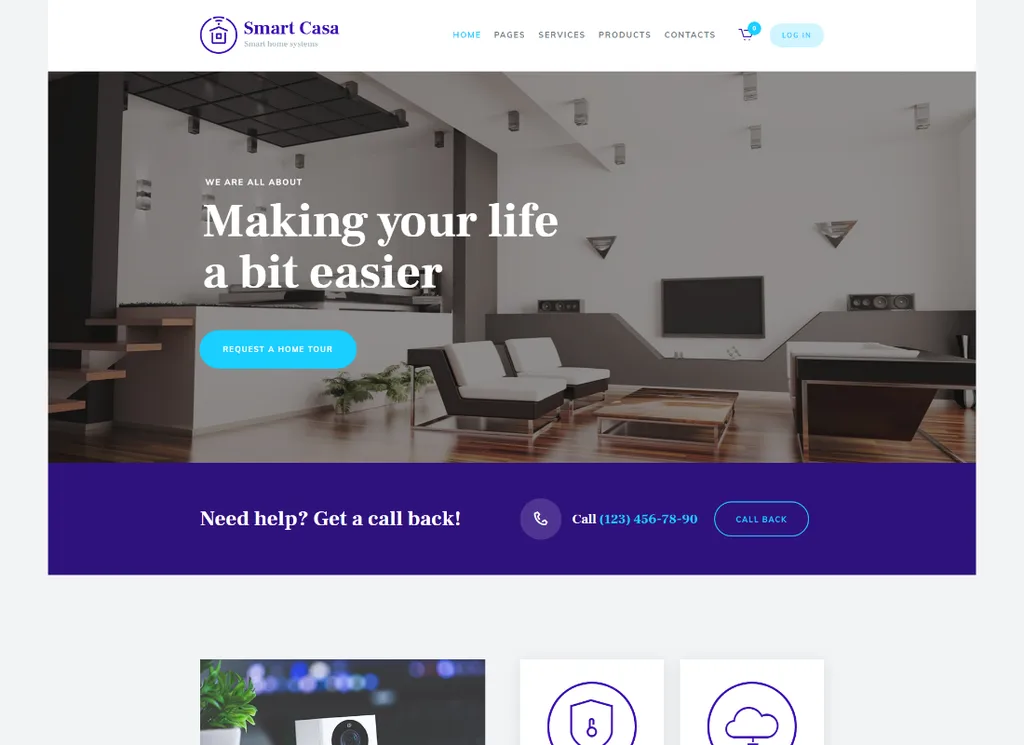 Casa Intelligente | Tema WordPress per la domotica e le tecnologie