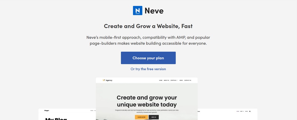 Neve ana sayfası