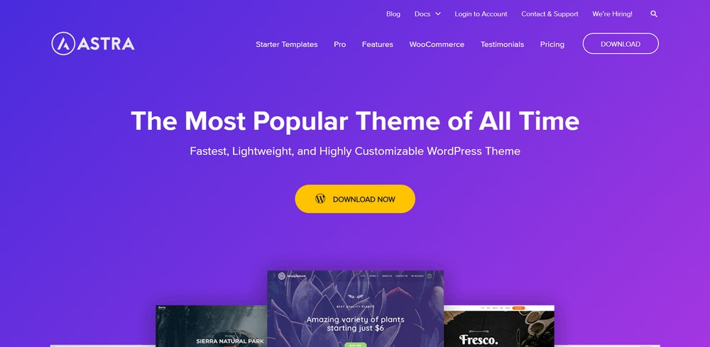 阿斯特拉 WordPress 主題