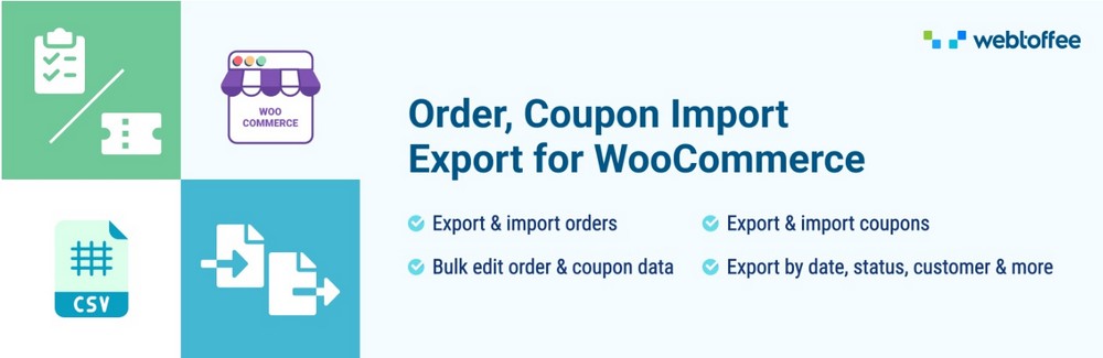 WooCommerce eklentisi için sipariş dışa aktarma ve sipariş içe aktarma