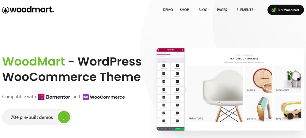 Woodmart WordPress teması