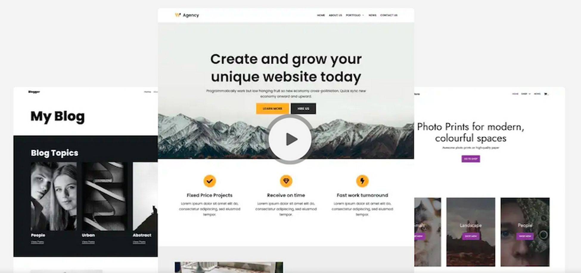 Neve WordPress teması