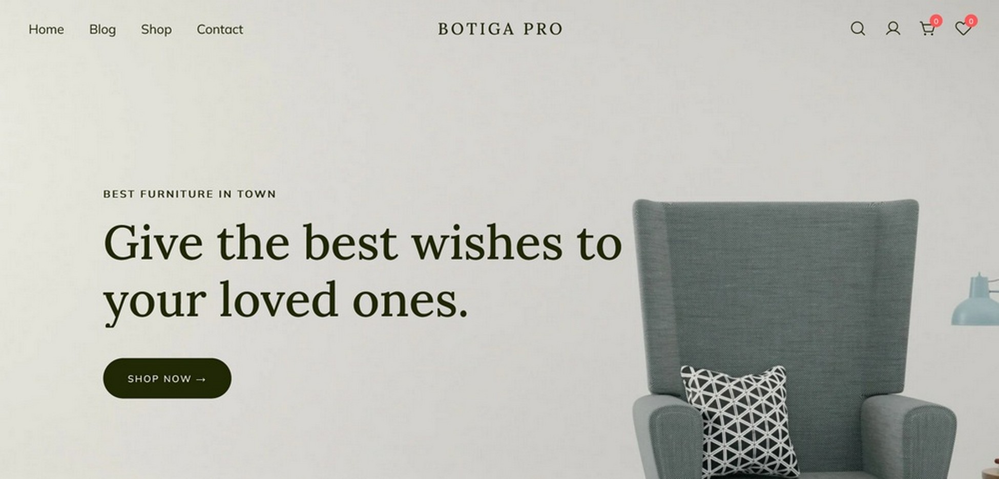 Botiga WordPress teması