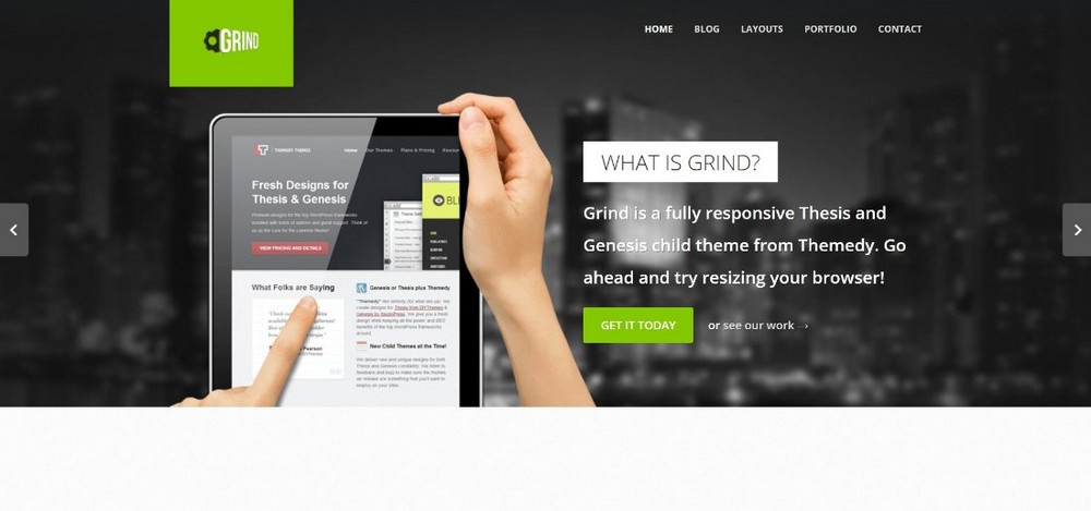 Eziyet WordPress teması