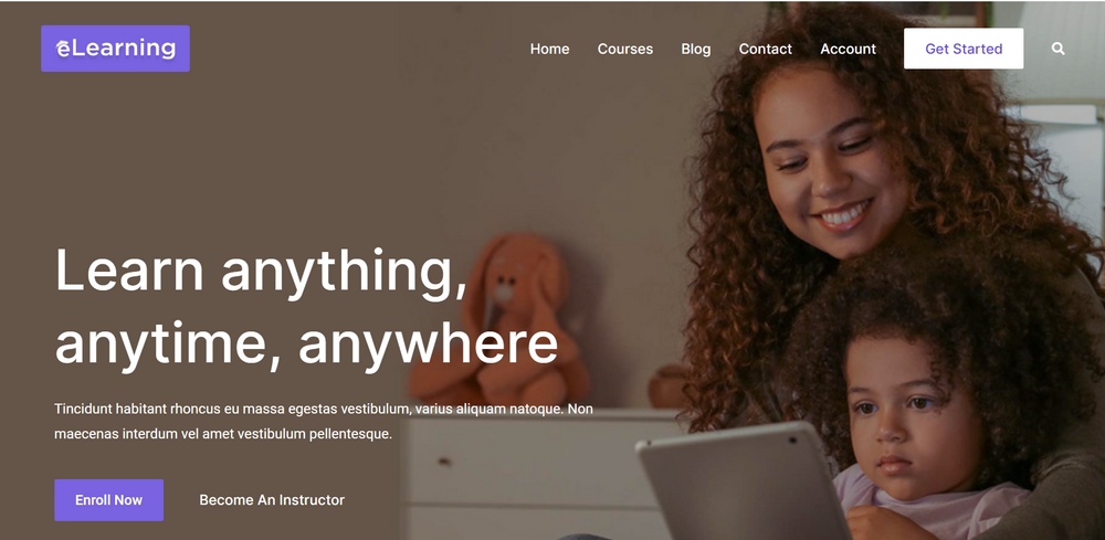 elearing-Website-Demo-Site