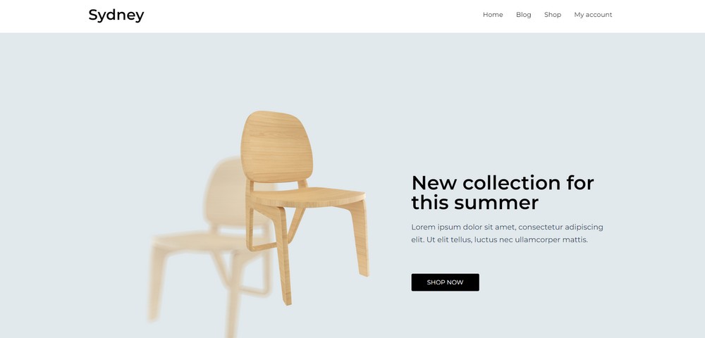 Motyw Sydney WordPress