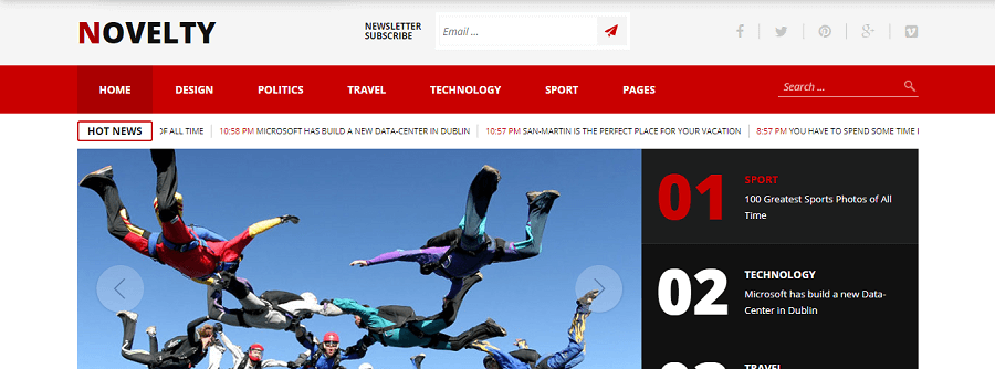 Neuheit WordPress-Magazin-Themen