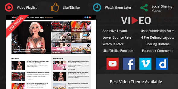 Melhor tema WordPress de vídeo para blogueiros