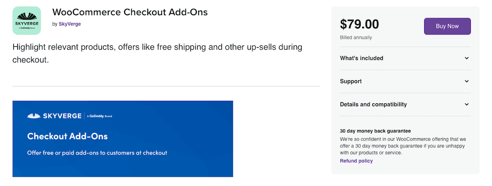 Complementos de checkout do WooCommerce