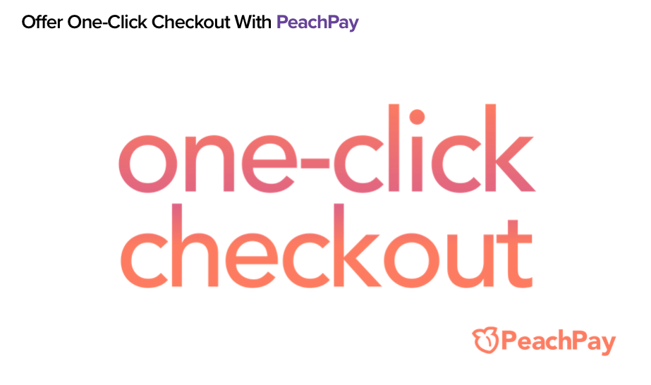 Extensão de checkout de um clique PeachPay