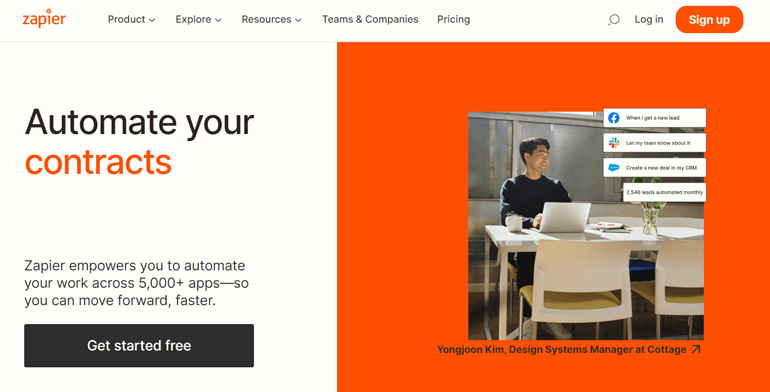 دمج نماذج WordPress مع تطبيقات الطرف الثالث باستخدام Zapier