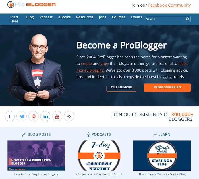 Лучшие сайты вакансий для ведения блога - ProBlogger