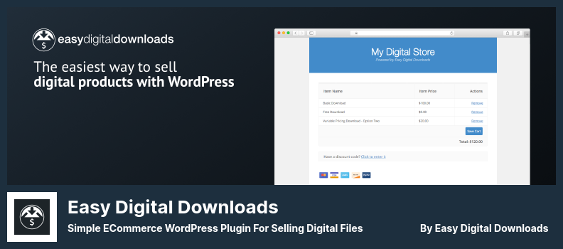 ปลั๊กอินดาวน์โหลดดิจิทัลอย่างง่าย - ปลั๊กอิน WordPress อีคอมเมิร์ซอย่างง่ายสำหรับการขายไฟล์ดิจิทัล