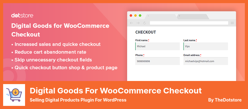 สินค้าดิจิทัลสำหรับปลั๊กอิน WooCommerce Checkout - การขายปลั๊กอินผลิตภัณฑ์ดิจิทัลสำหรับ WordPress