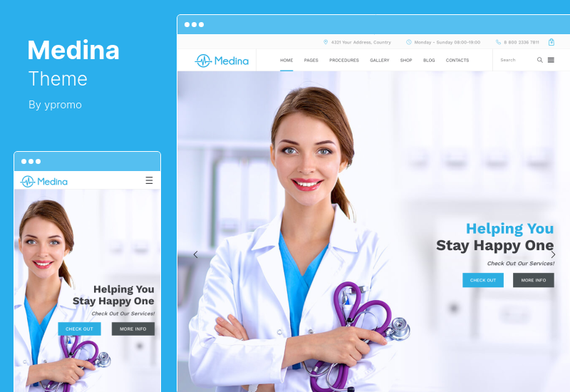 Medina Theme - Tema WordPress Medis