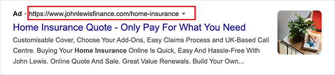 landing-page-url-structure - SeedProd landing page url structure example