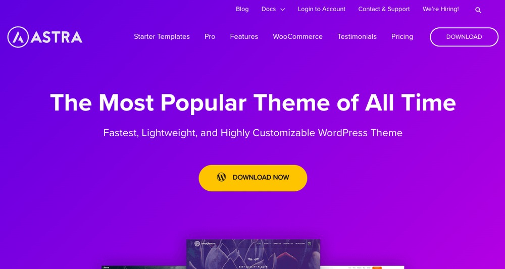 阿斯特拉 WordPress 主題