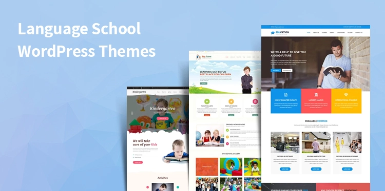 Thèmes WordPress pour écoles de langues