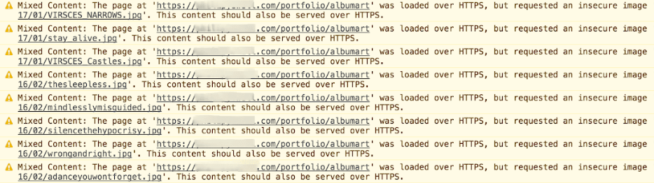 Comment résoudre les problèmes de contenu mixte dans WordPress 4 Check Mixed content error