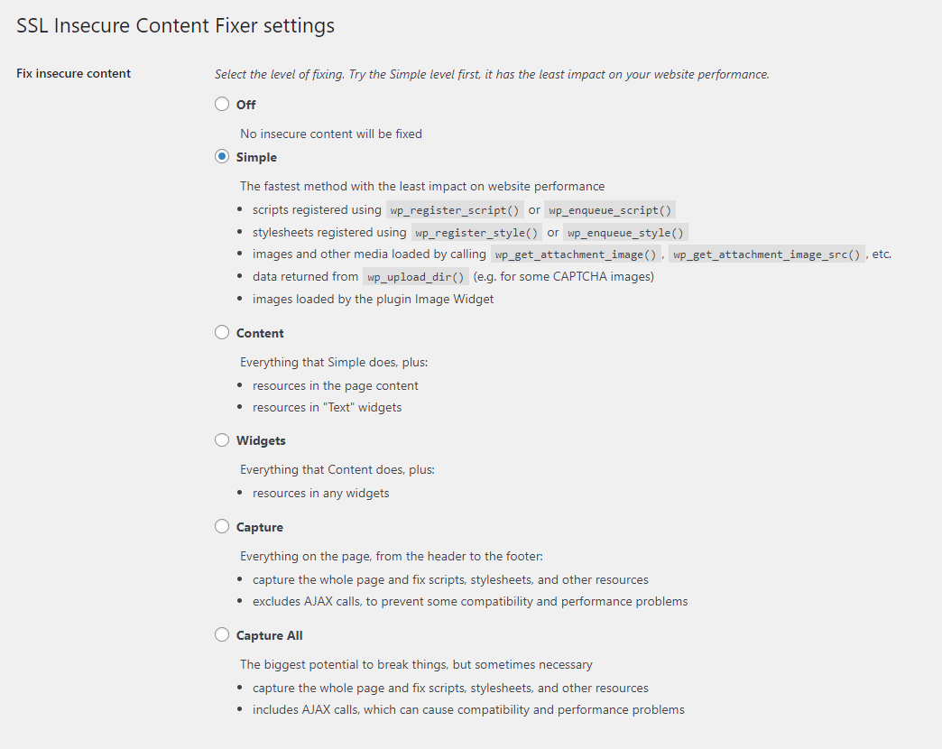 Comment résoudre les problèmes de contenu mixte dans WordPress 7 Fix Insecure Content