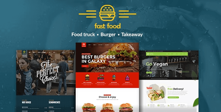 Fast Food - temă wordpress pentru comandă de mâncare