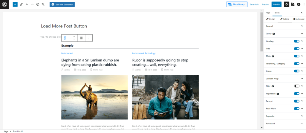 Cara Menambahkan Tombol Muat Lebih Banyak untuk Postingan WordPress Menggunakan PostX 4 Customizable Settings