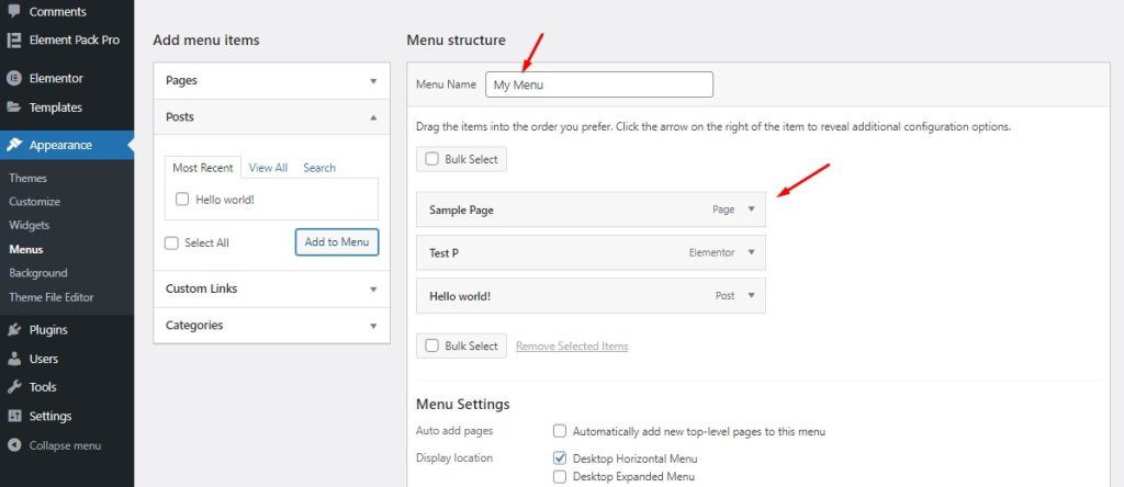 Elementor 2'de şeffaf bir başlık nasıl yapılır transparent header in Elementor