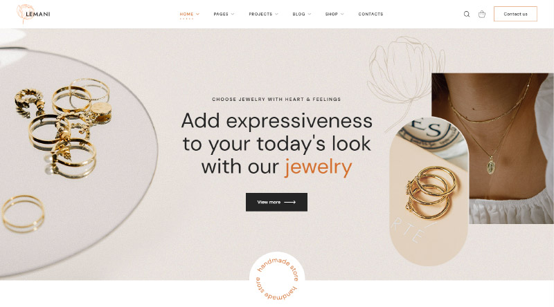 Cele mai bune 5 teme WordPress pentru magazinul de cadouri pe care trebuie să le verificați 7 Lemani WordPress Theme