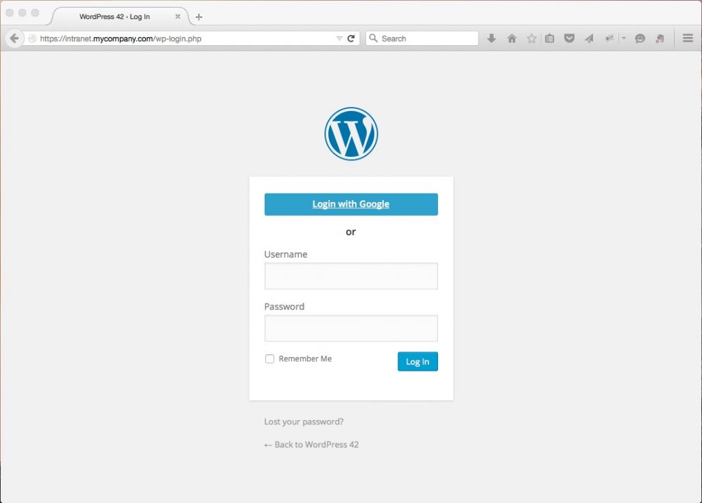 10 個最佳社交登錄 WordPress 插件 2 Google Apps Login for WordPress