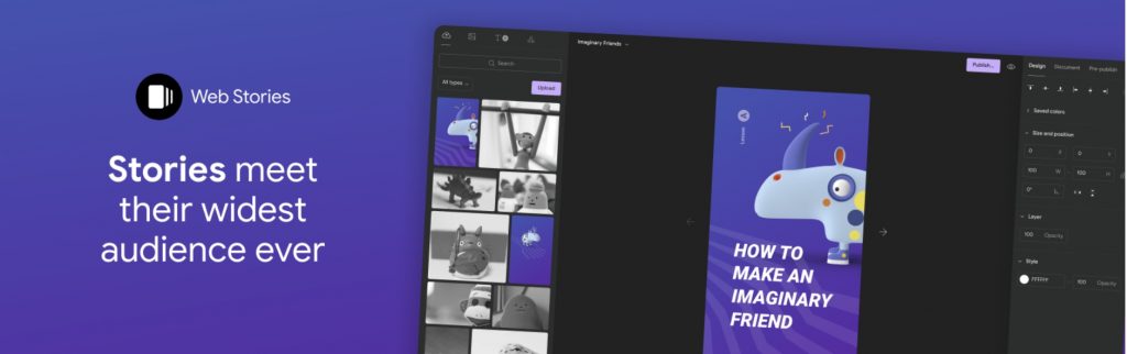 WordPress 20 için En İyi Google Eklentileri Web Stories