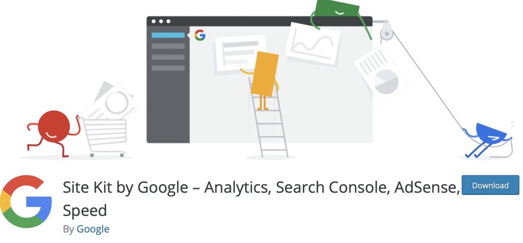 WordPress 8 için En İyi Google Eklentileri Site Kit by Google
