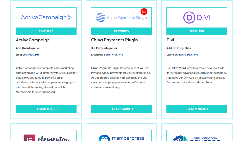 Интеграция с MemberPress