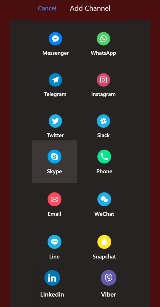 plug-in de chat social