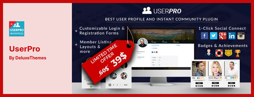 UserPro Plugin - البرنامج المساعد وورد المجتمع قسط