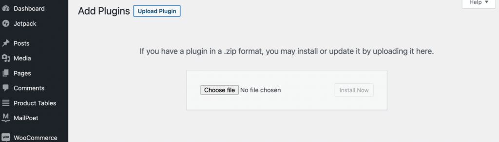 Cargue el complemento Beaver Builder.