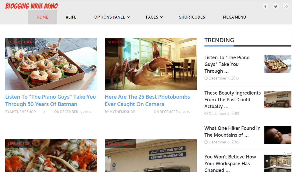 博客 WordPress 主题 - MyThemeShop