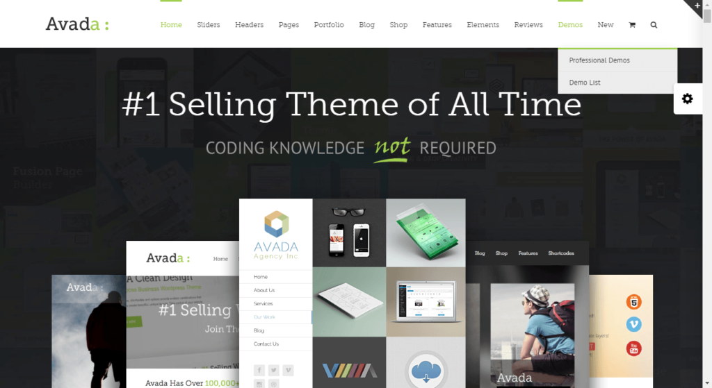 Avada Premium 响应式 WordPress 主题