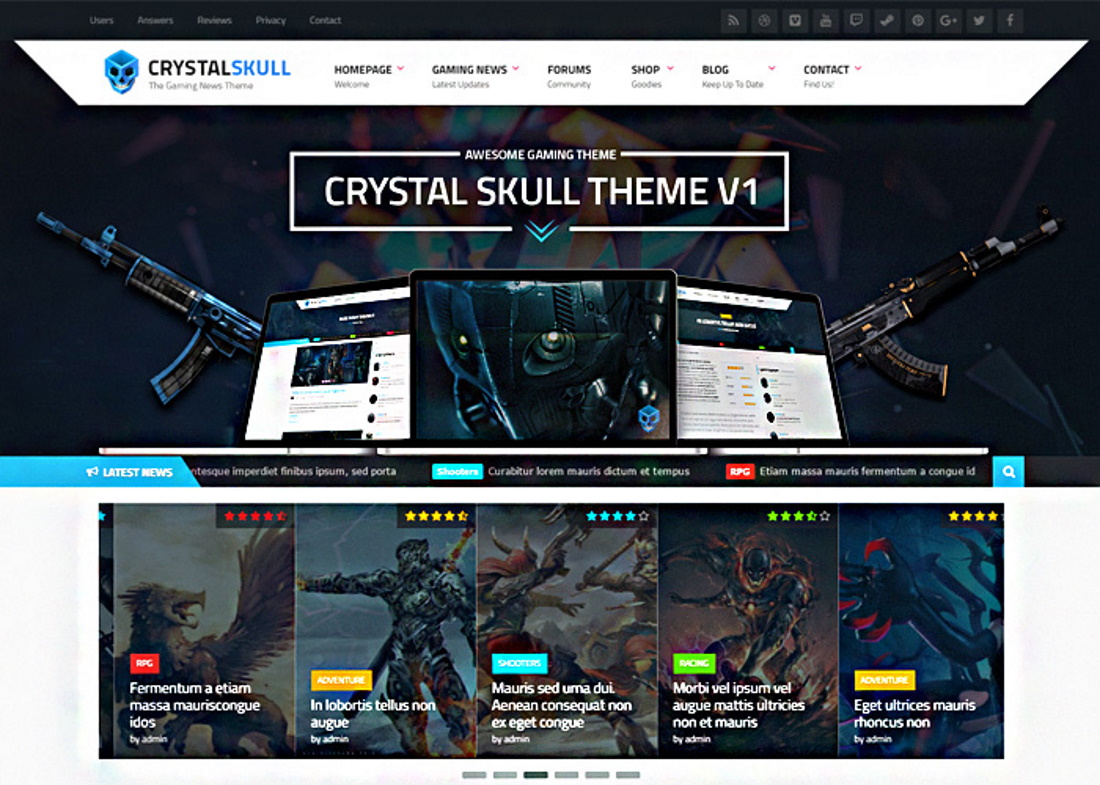 موضوع وورد CrystalSkull
