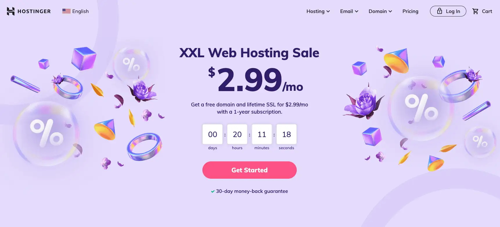 Gazduire web Hostinger VPS pentru dezvoltatori.